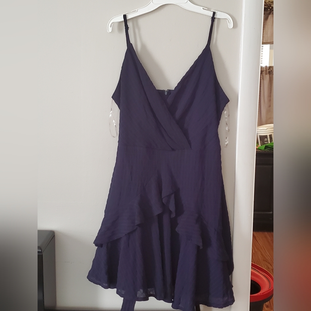 Navy blue dress